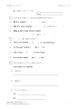 He(She) is ~ の文1