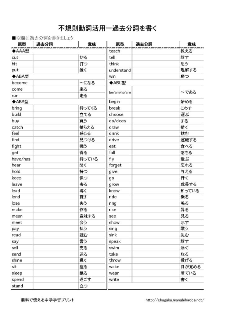 irregularverb3のサムネイル